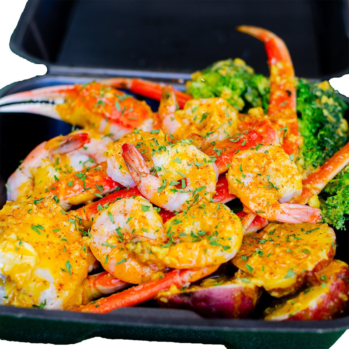 Snow crab shrimp combo