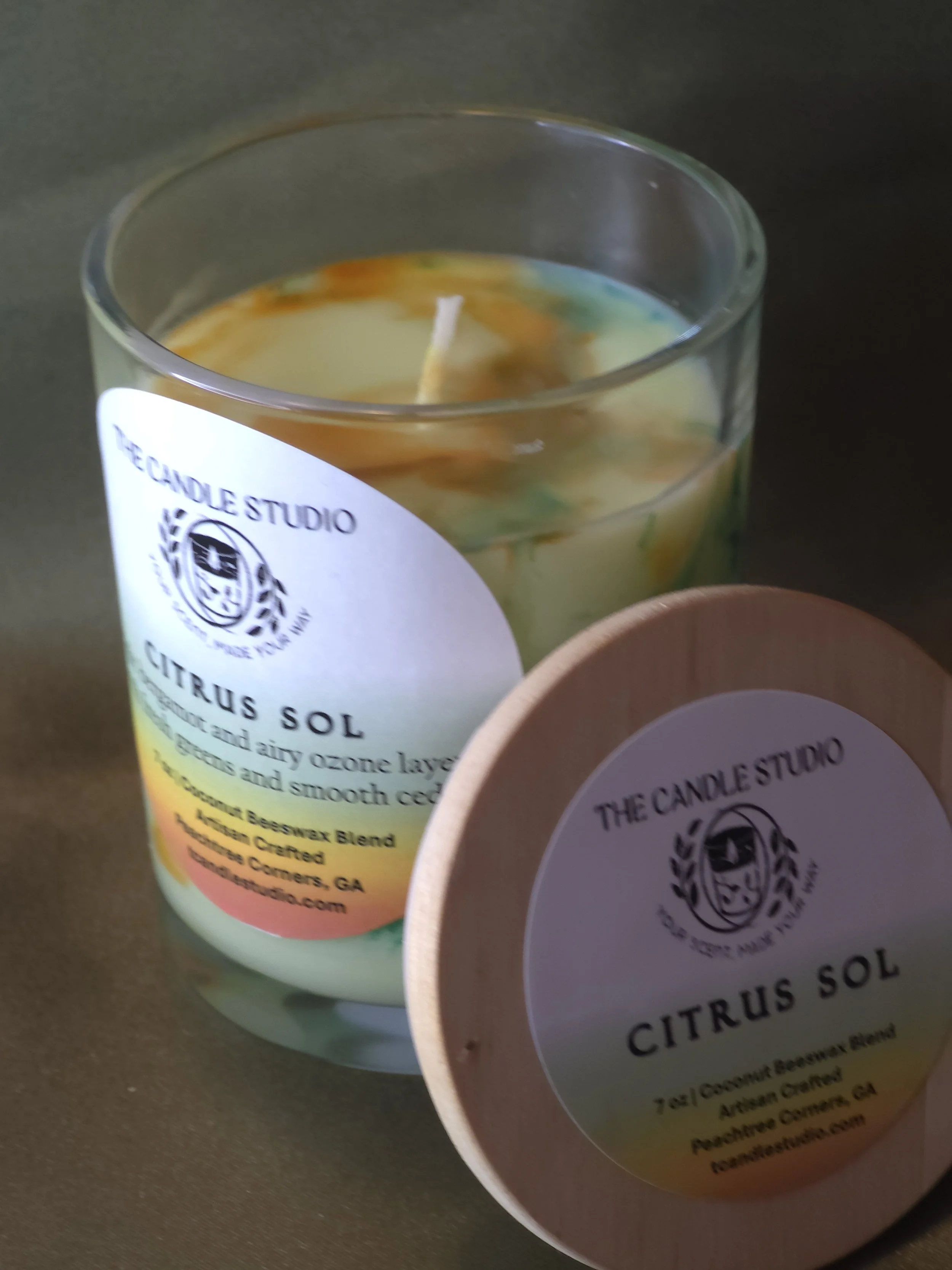 Citrus Sol Luxe Aromatherapy Candle