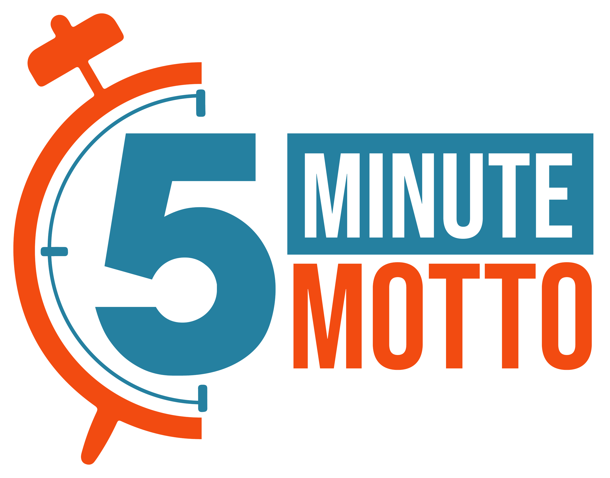 Logo - "5 Minute Motto"