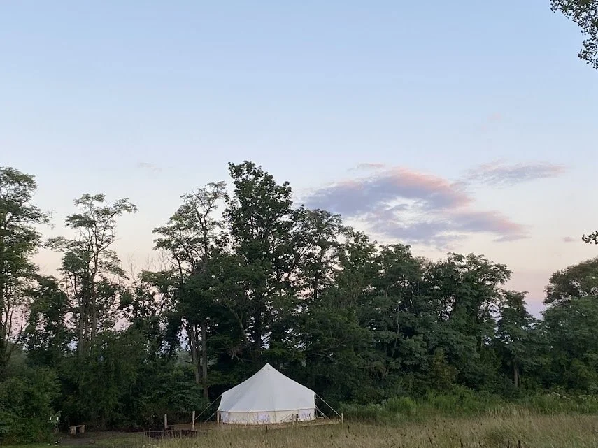 Site 3: Bee Balm Tent