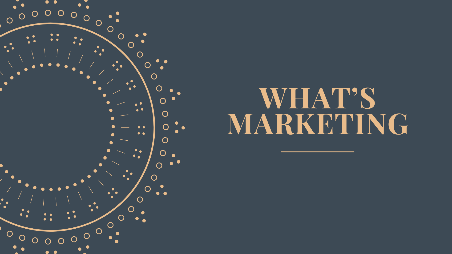 Marketing blah blah blah