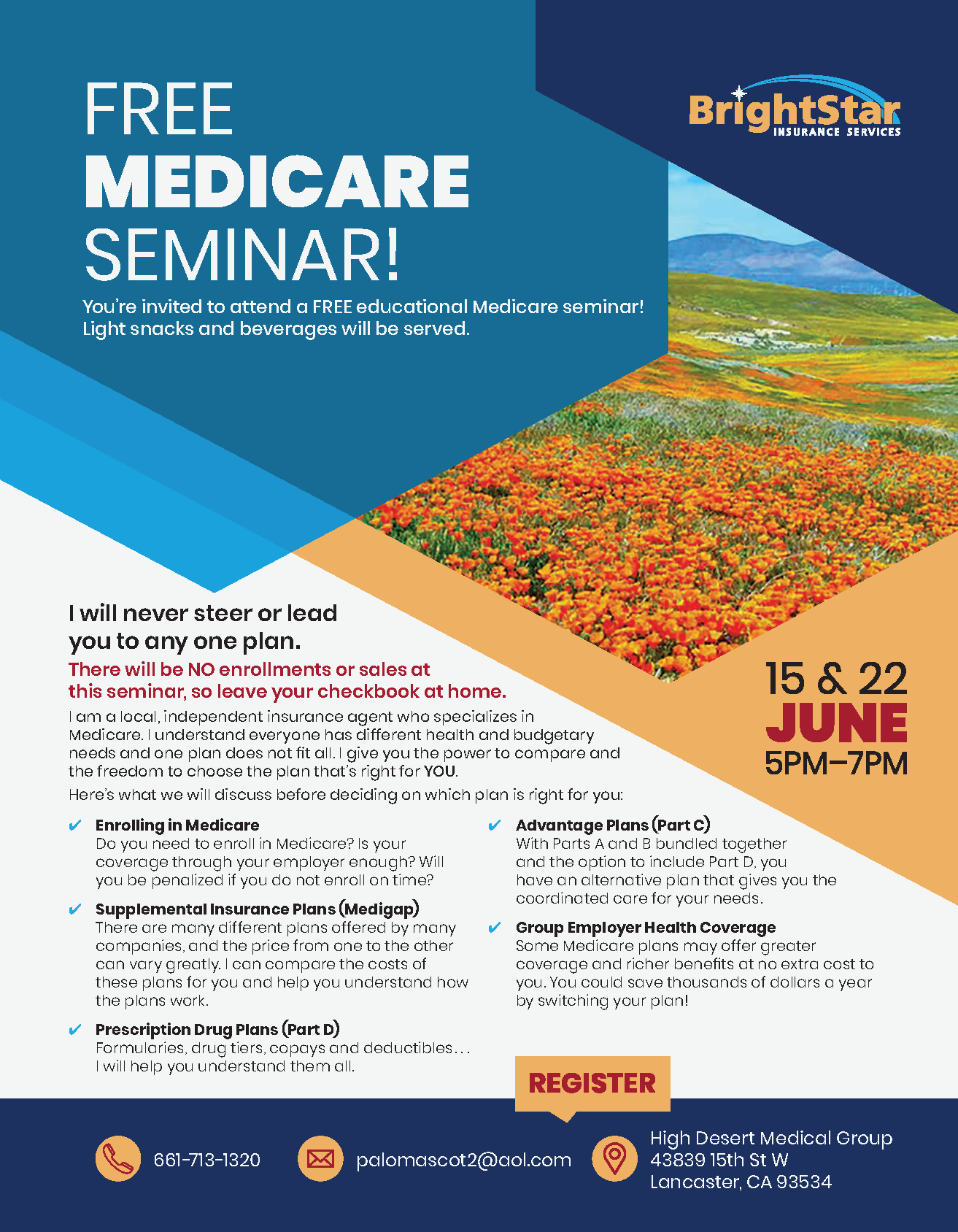 Free Medicare Seminar