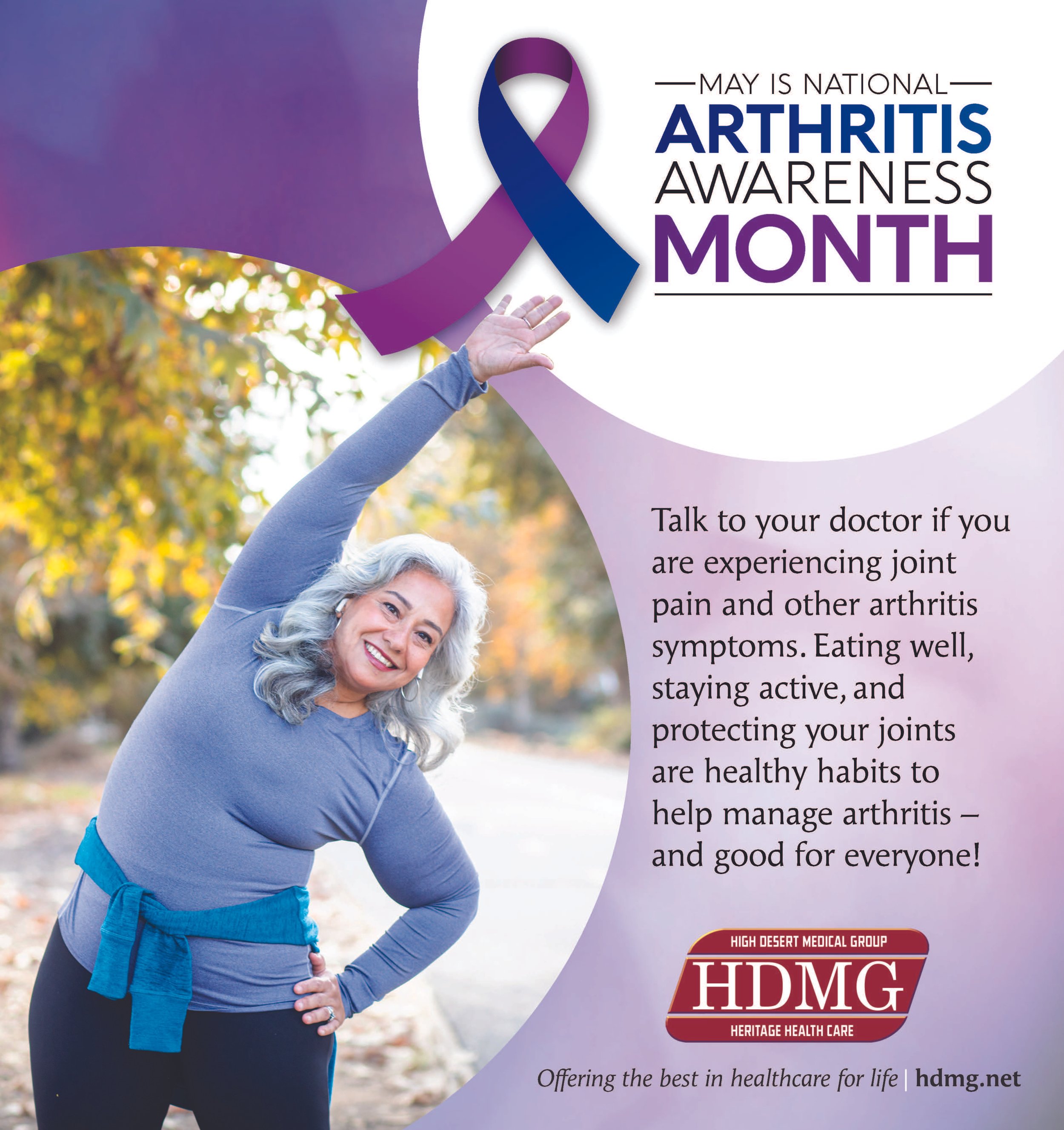 May is National Arthritis Month