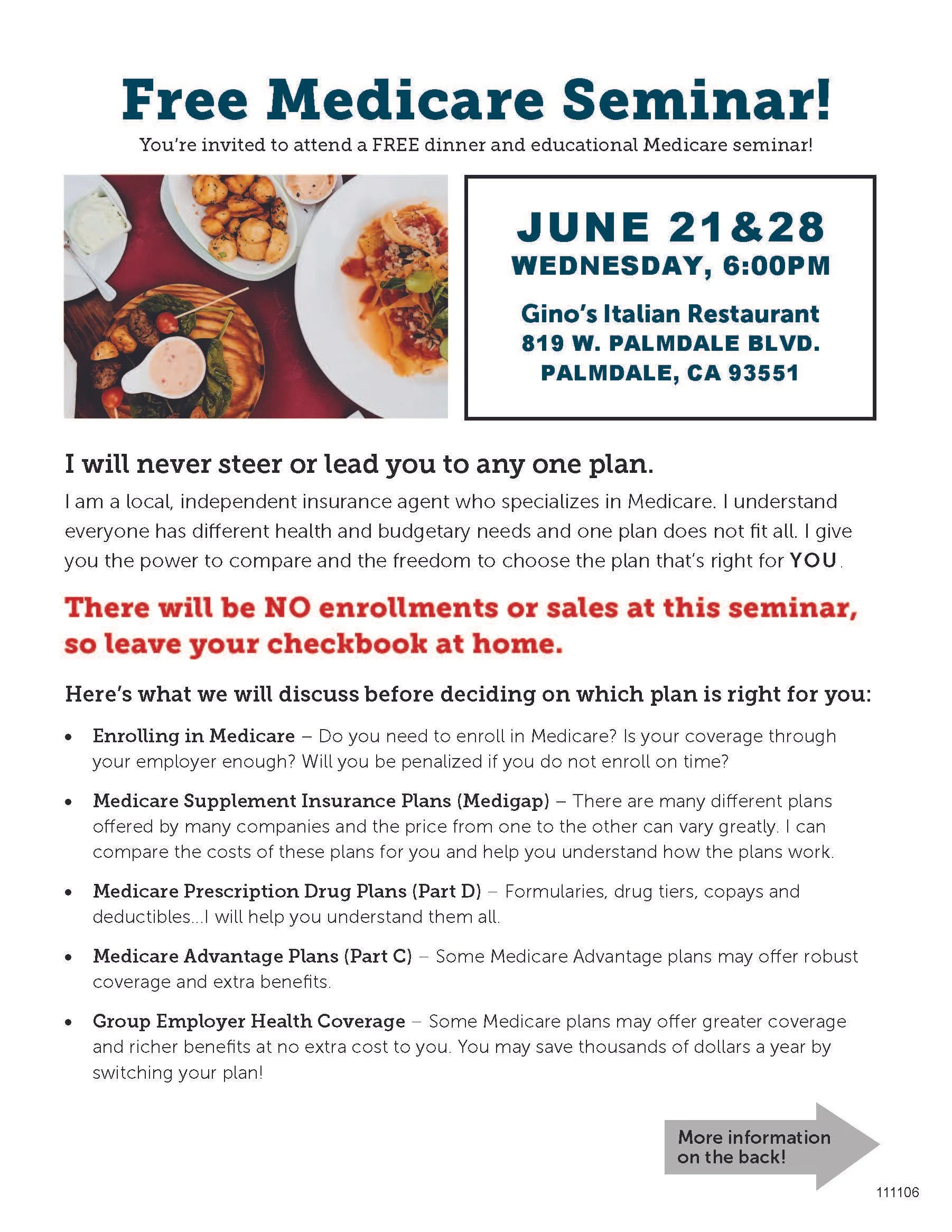 Free Medicare Seminar!