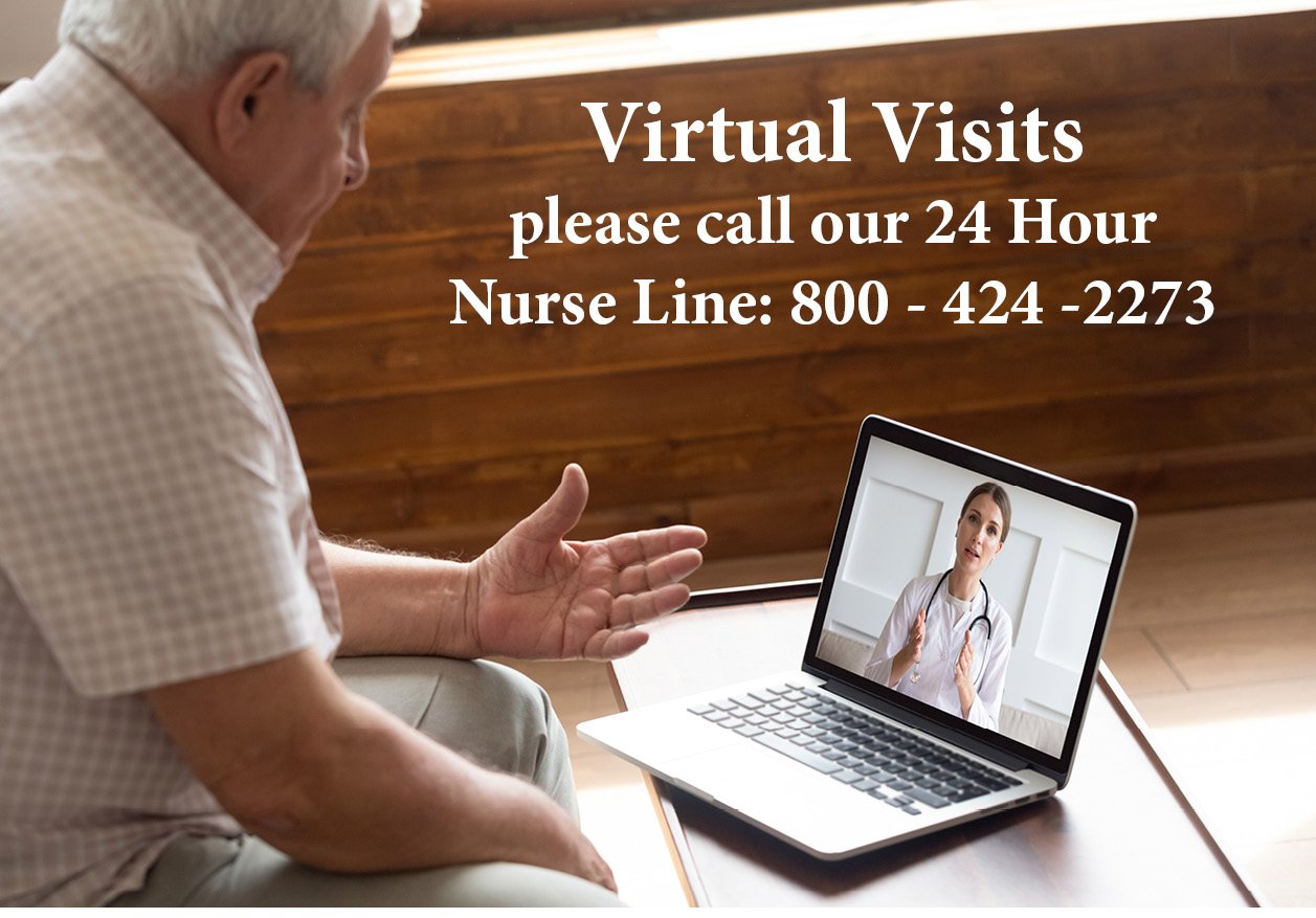 Virtual Visits for Corona Virus!