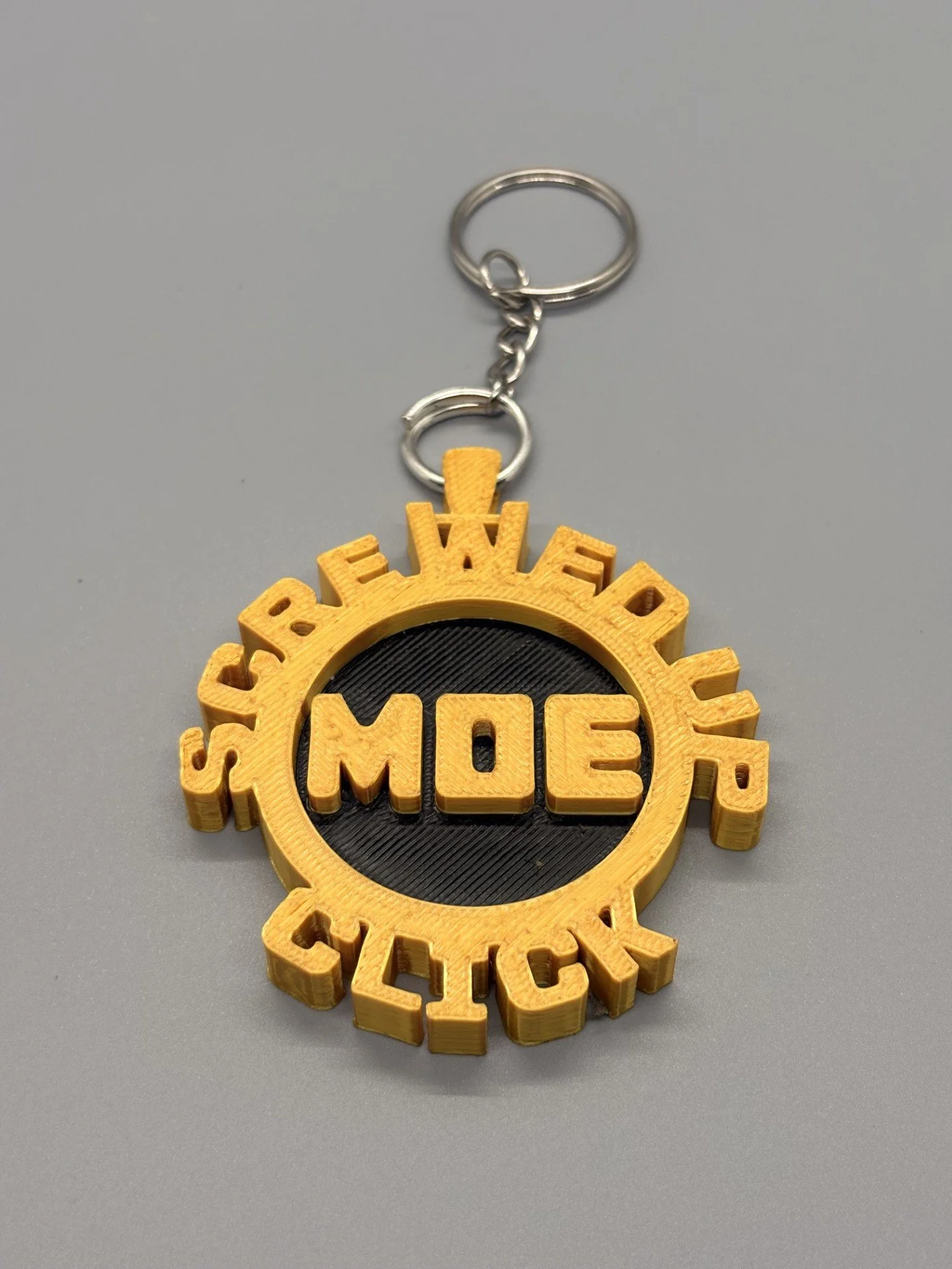 Screwed Up Click Keychain - Big Moe