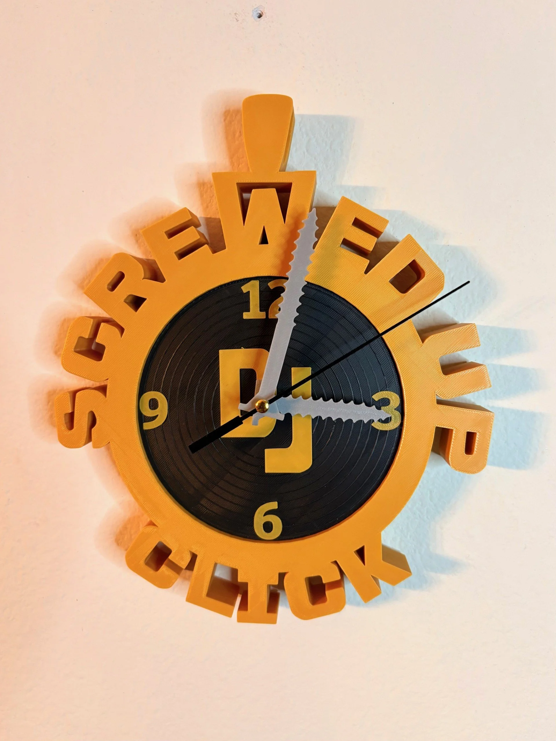 Screwed Up Clock - Screwed Up Click Clock