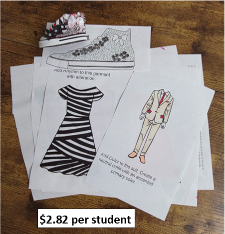 FASM Elements and Principles of Design/Apply/Sneaker Design/Shoe Box Project.