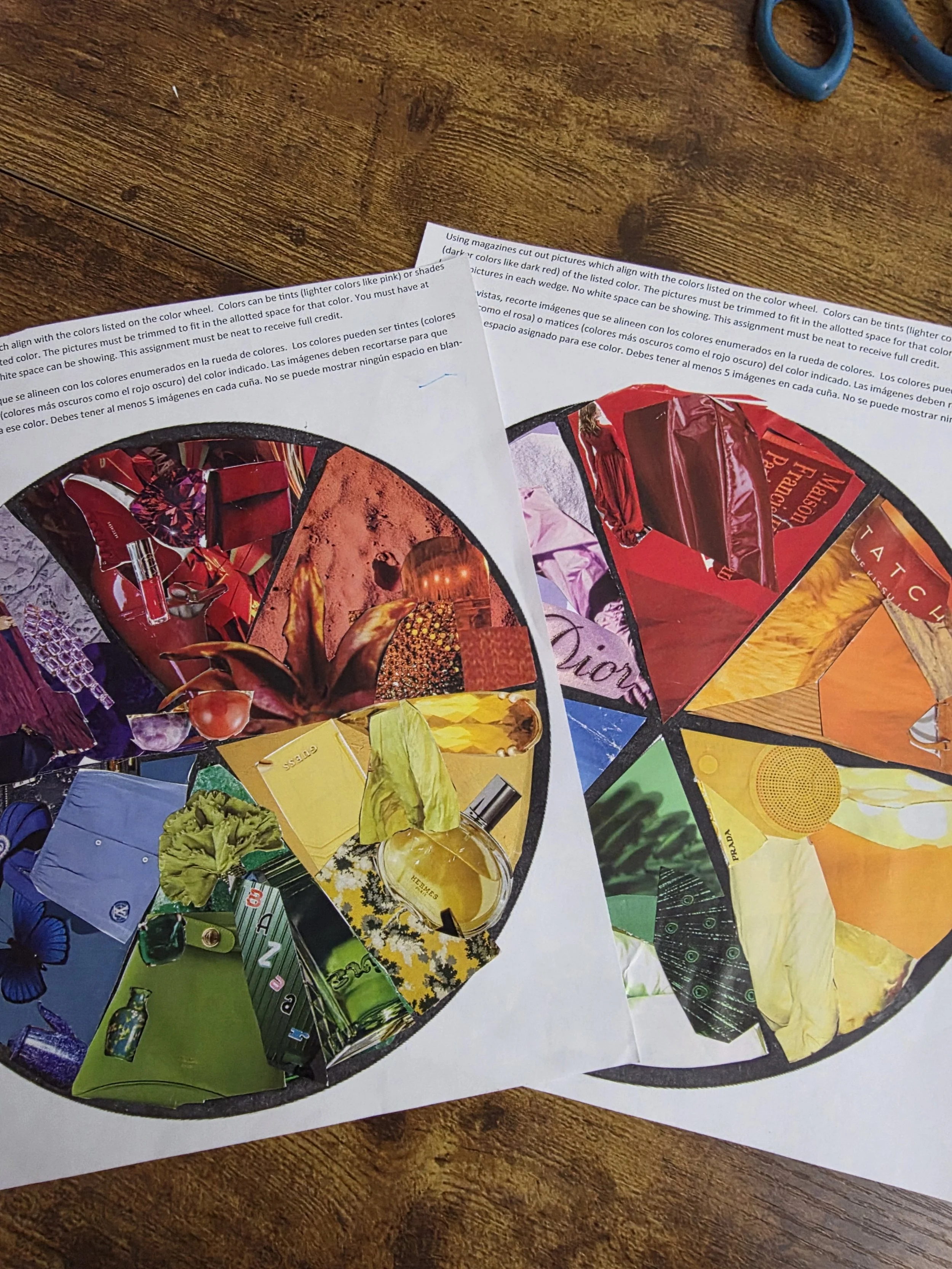 FASD Magazine Color Wheel.