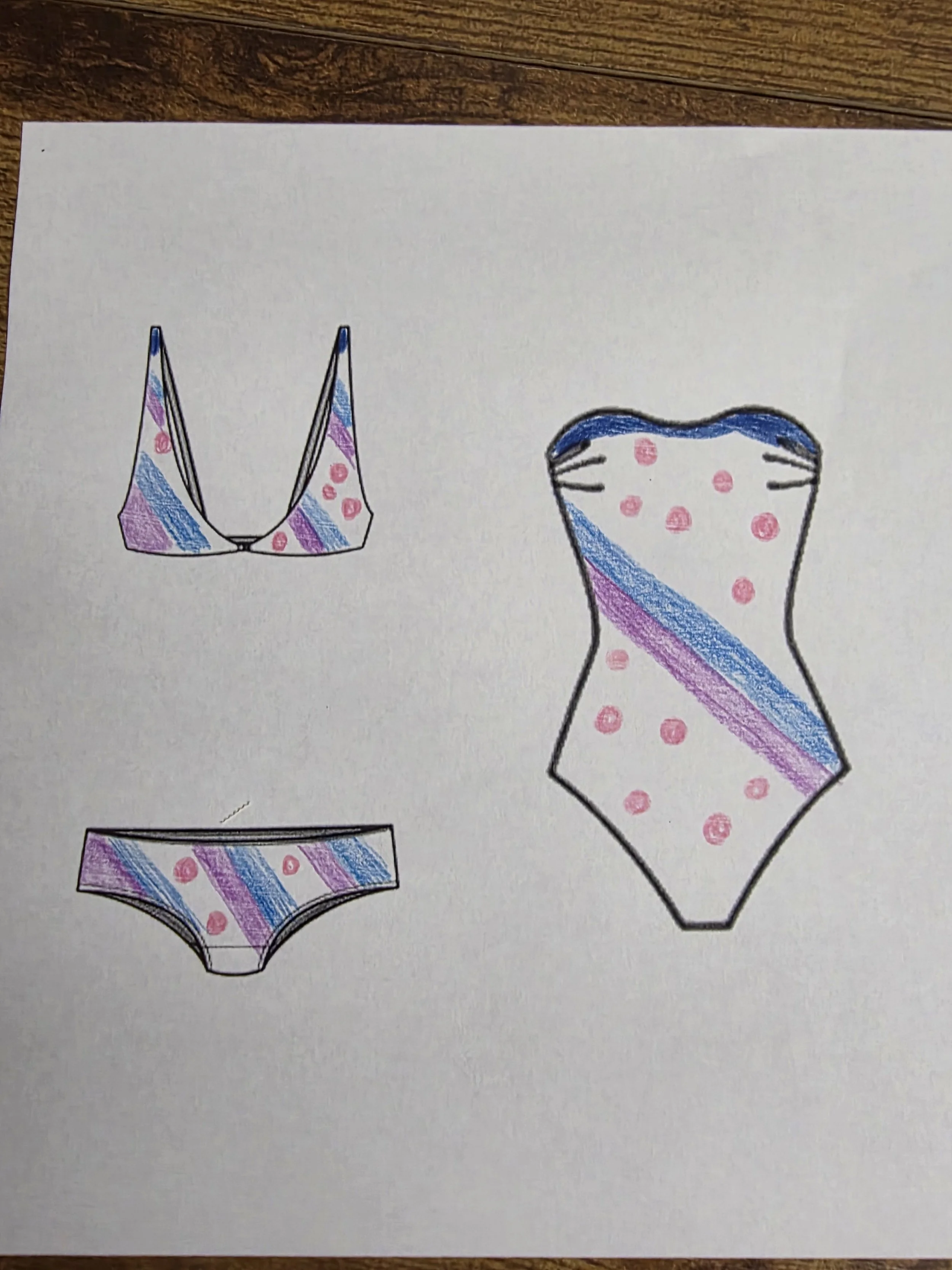 FASD Textile Design Swimsuit Collection