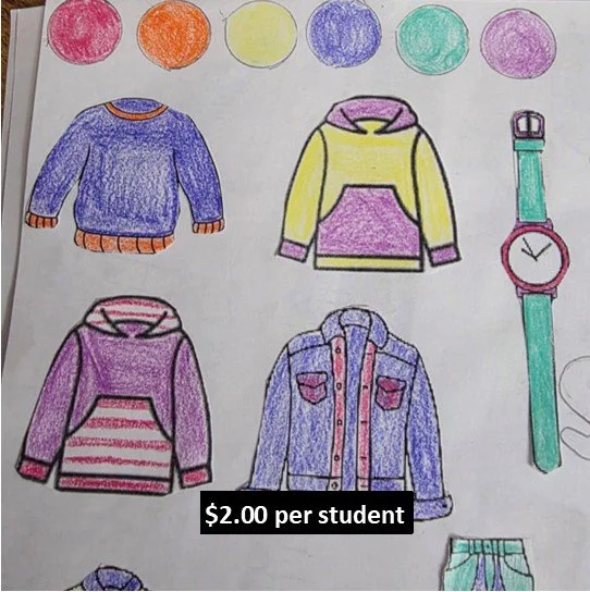 FASD The Element of Color Children's Clothing Line