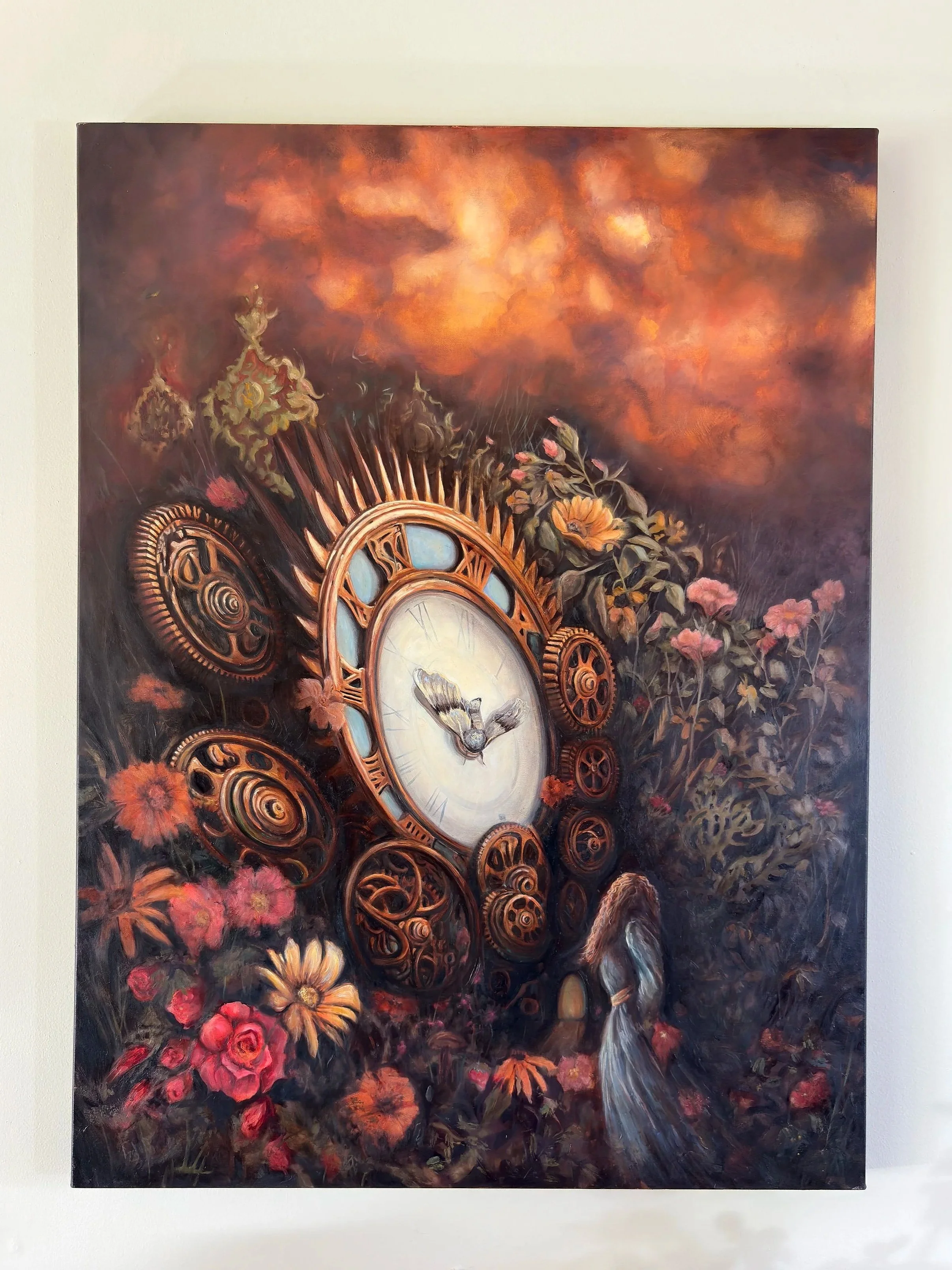 Threshold 2026 Oil on canvas, 40x30 inches