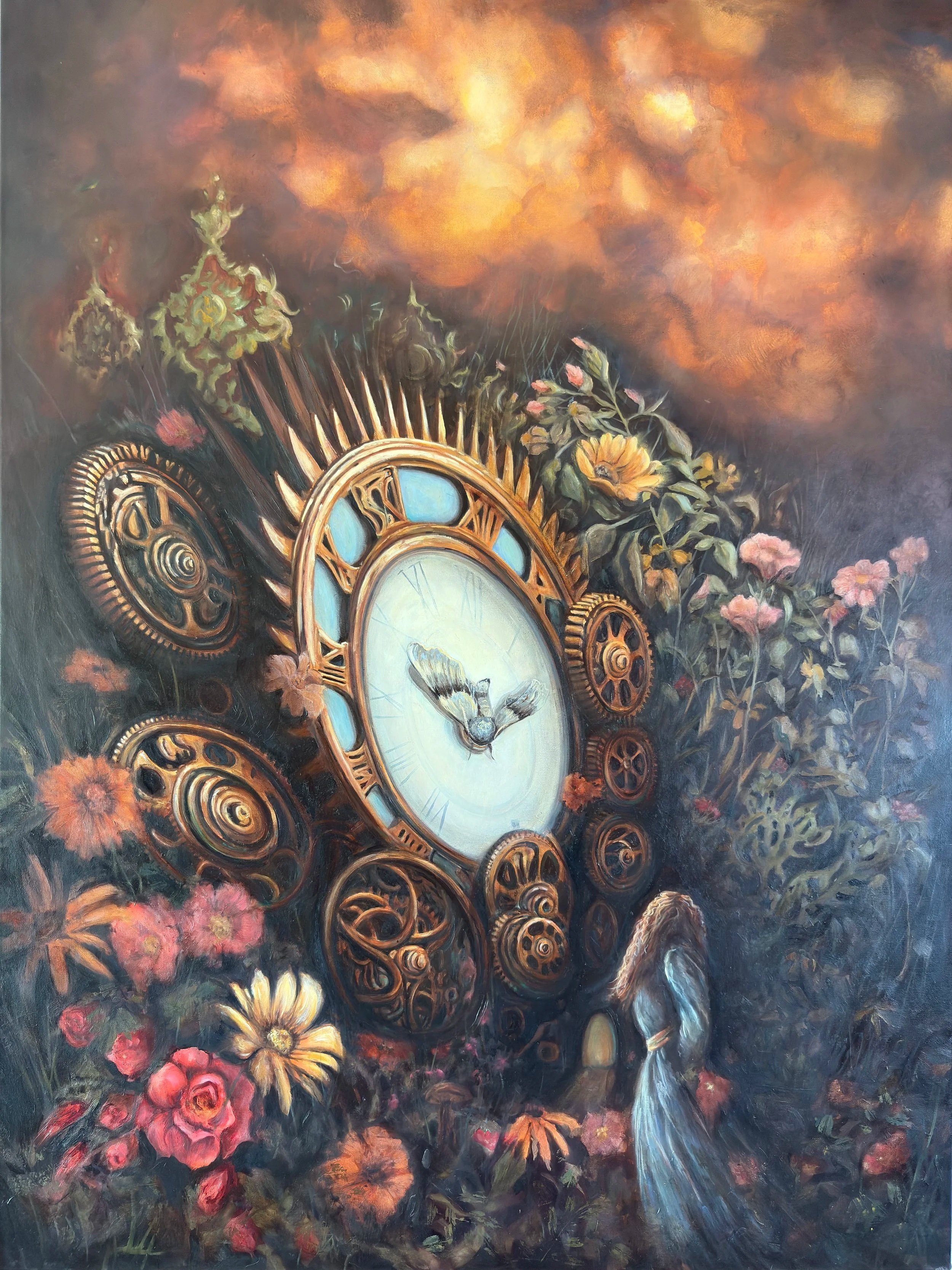 Threshold 2026 Oil on canvas, 40x30 inches