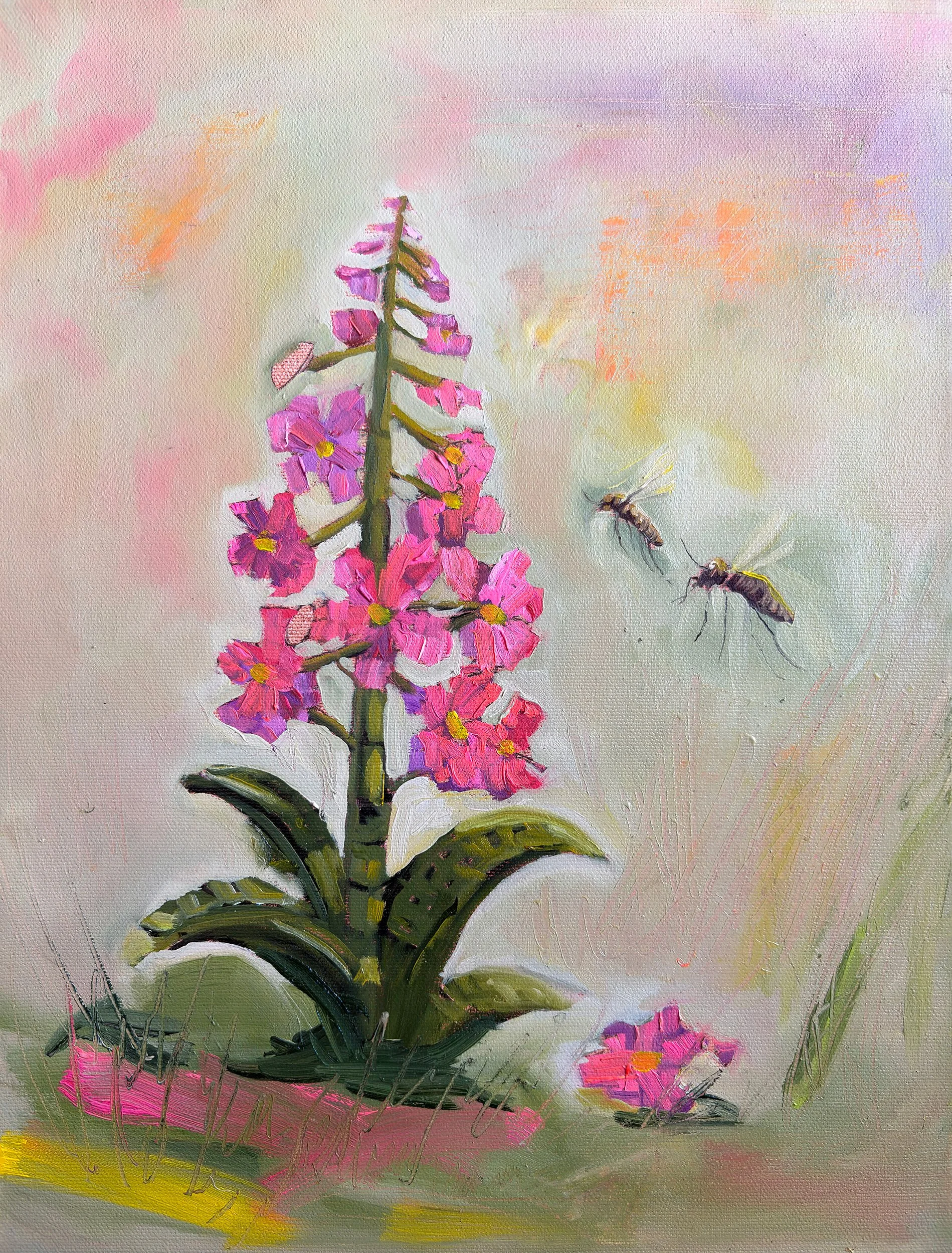 Fireweed Free 2026 Oil on canvas, 14x11 inches