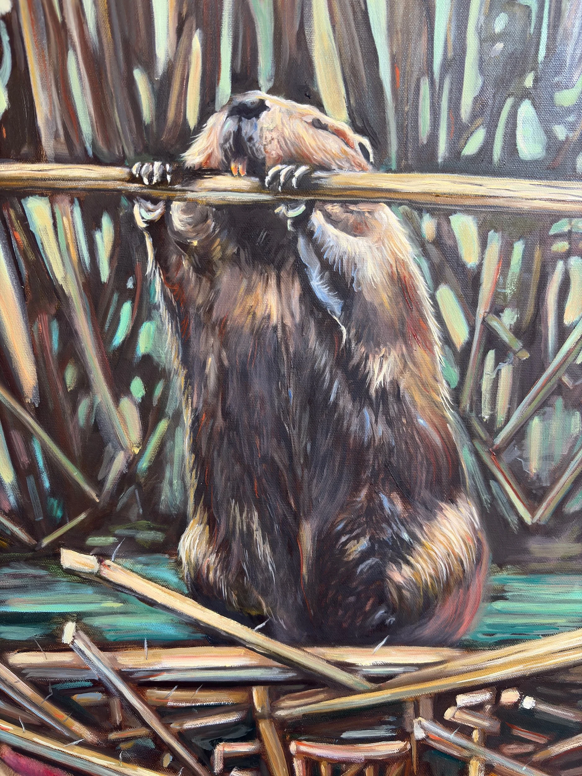 Ecosystem-Engineer_2025_Oiloncanvas_24x18inches_close.jpg