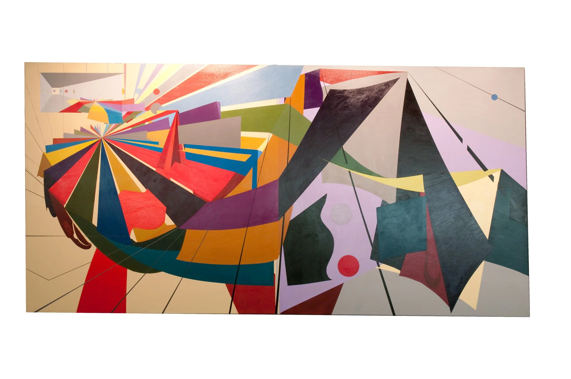 Wind 2008 Acrylic on canvas, 60X90 inches SOLD