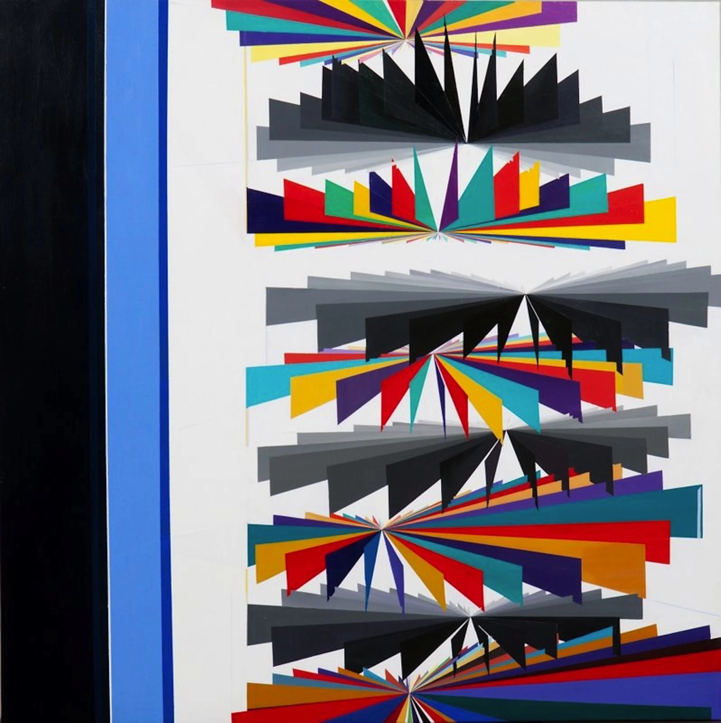Integrate 2010 Acrylic on canvas, 36x36 inches SOLD