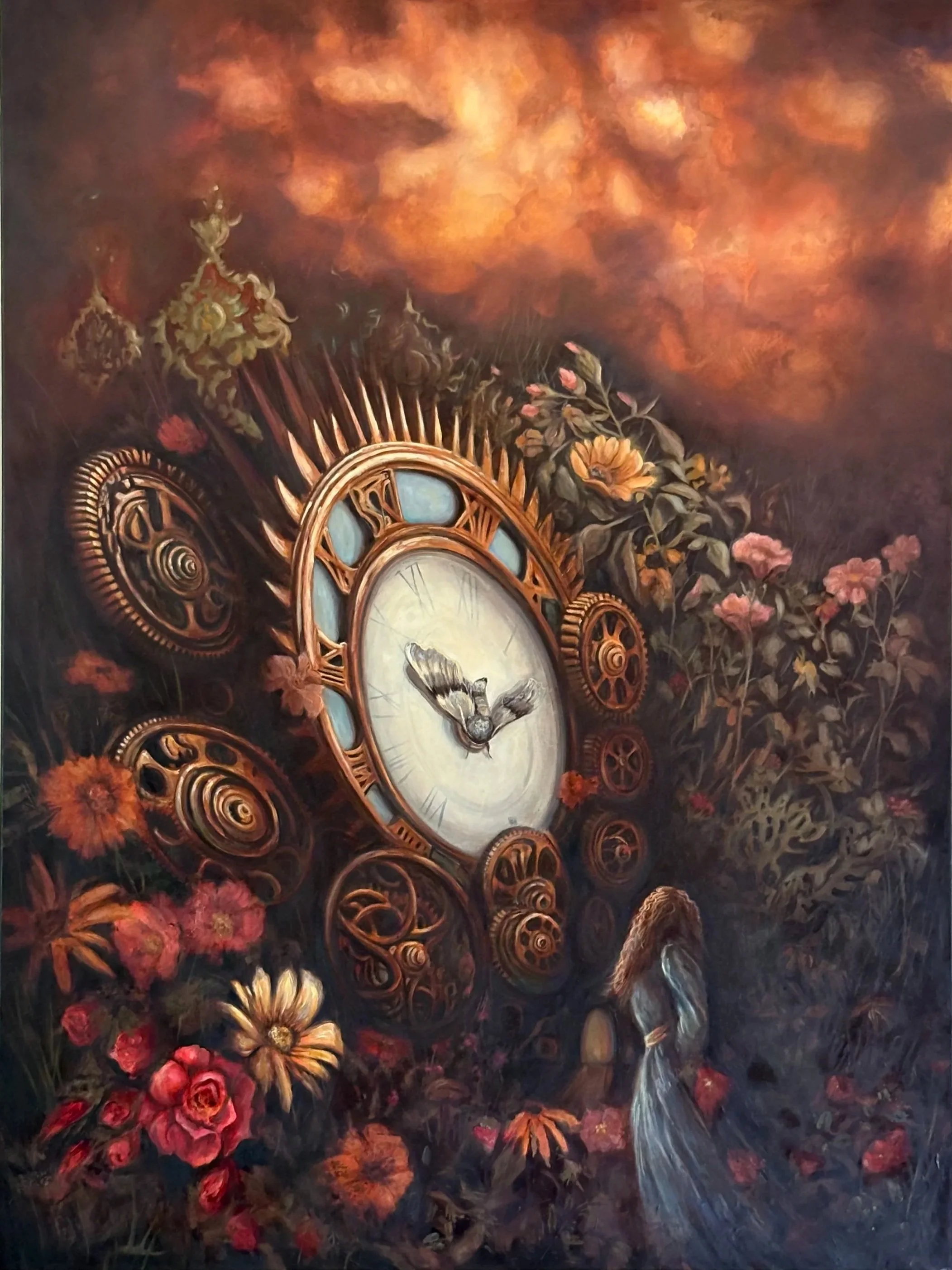 Threshold 2026 Oil on canvas, 40 x 30 inches