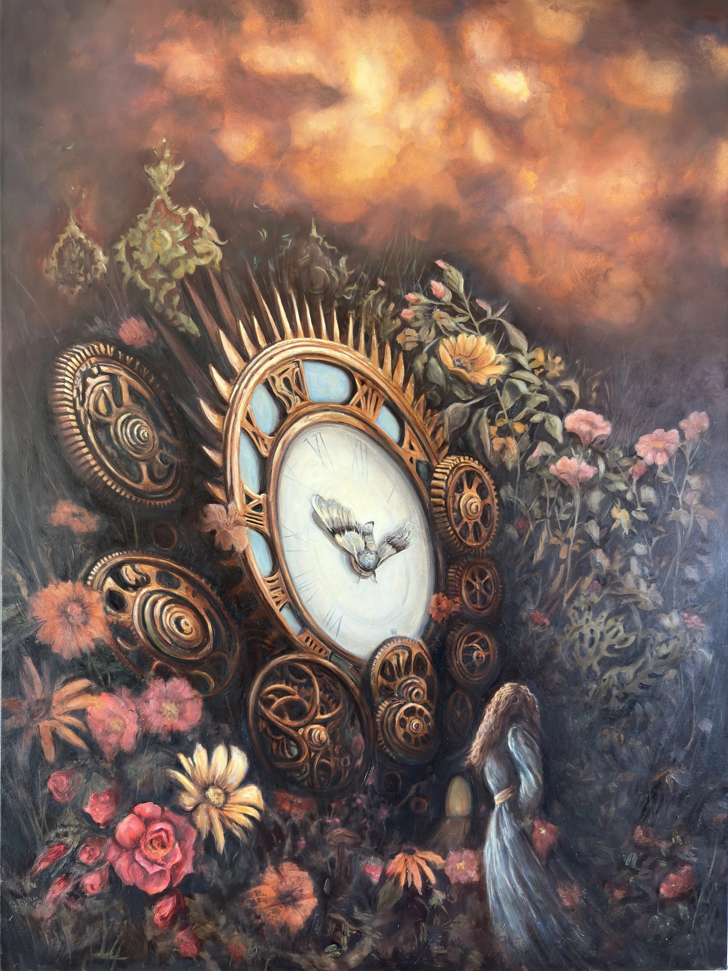 Threshold 2026 Oil on canvas, 40x30 inches