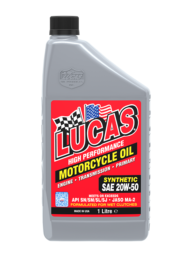 High Performance SAE 20W-50 Synthetic Motorcycle Oil #40702