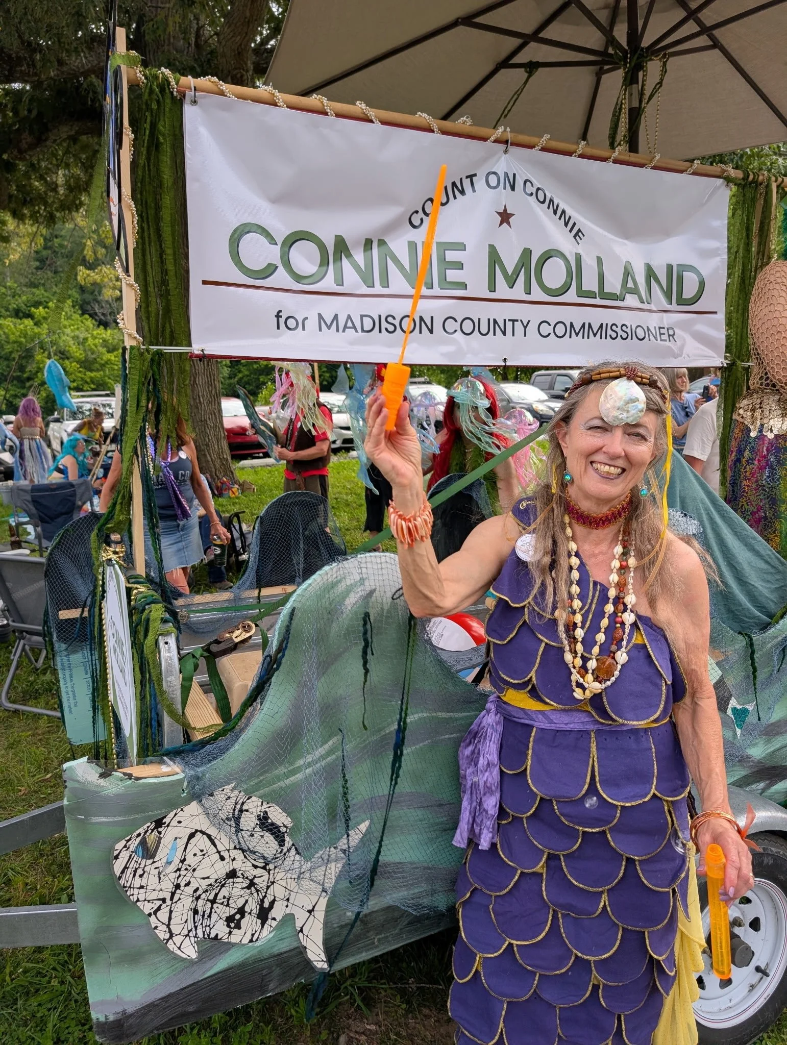 Mermaid Candidate for Commissioner!