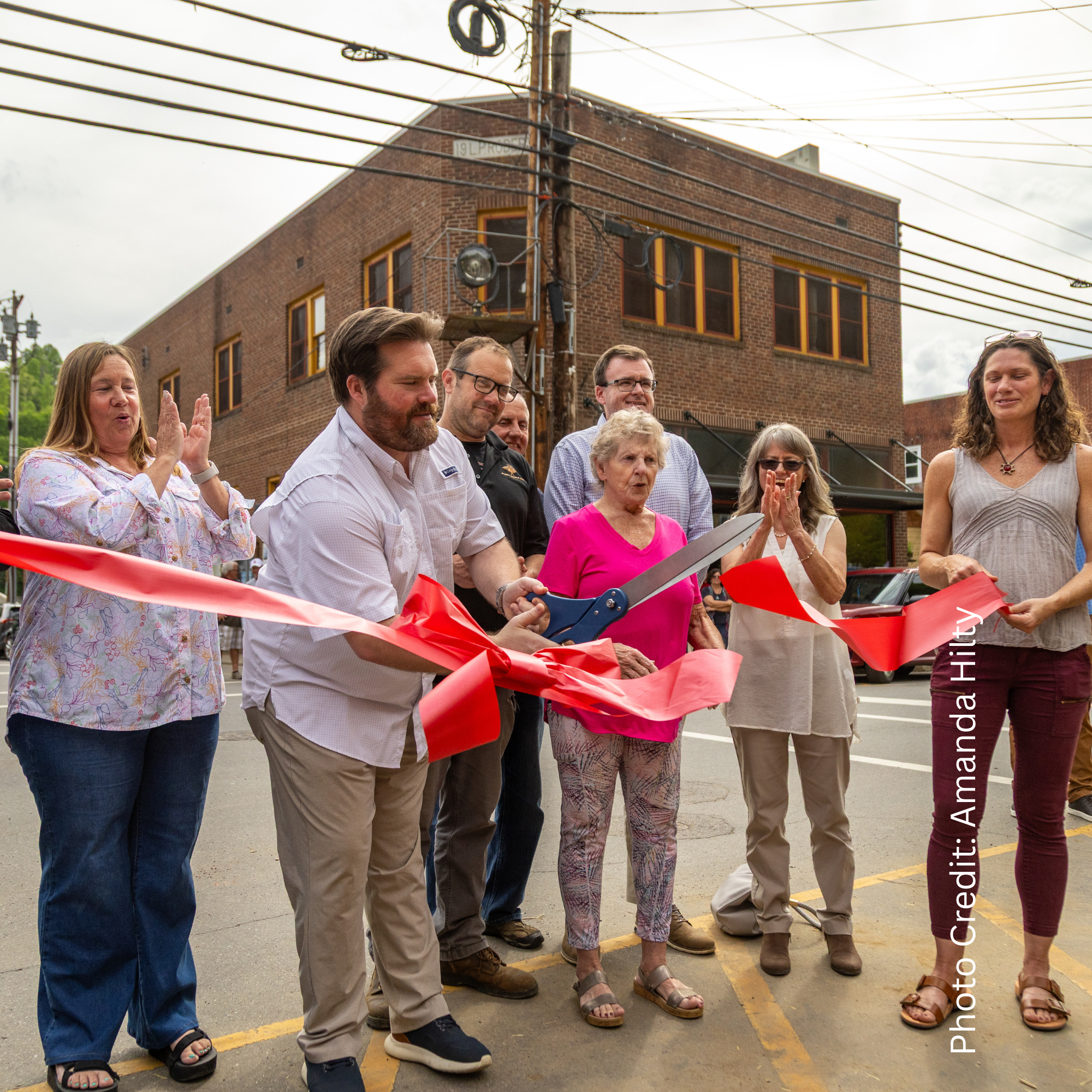 Connie Molland Marshall NC Reopening after Hurricane Helene