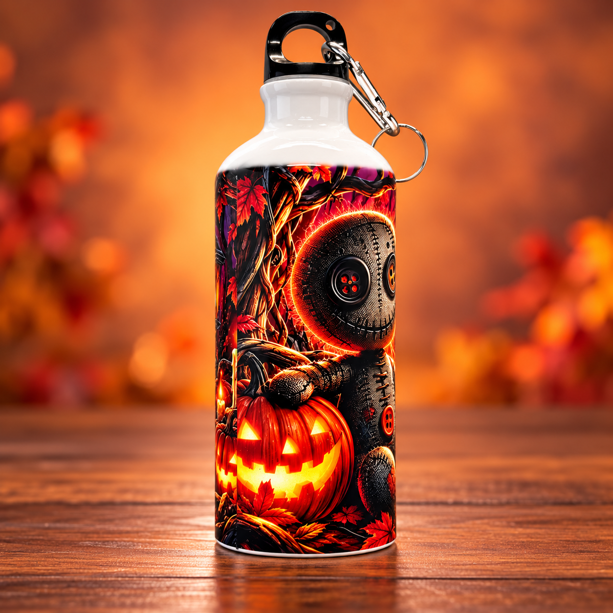 Halloween Voodoo Doll Flask in Autumn Light.png