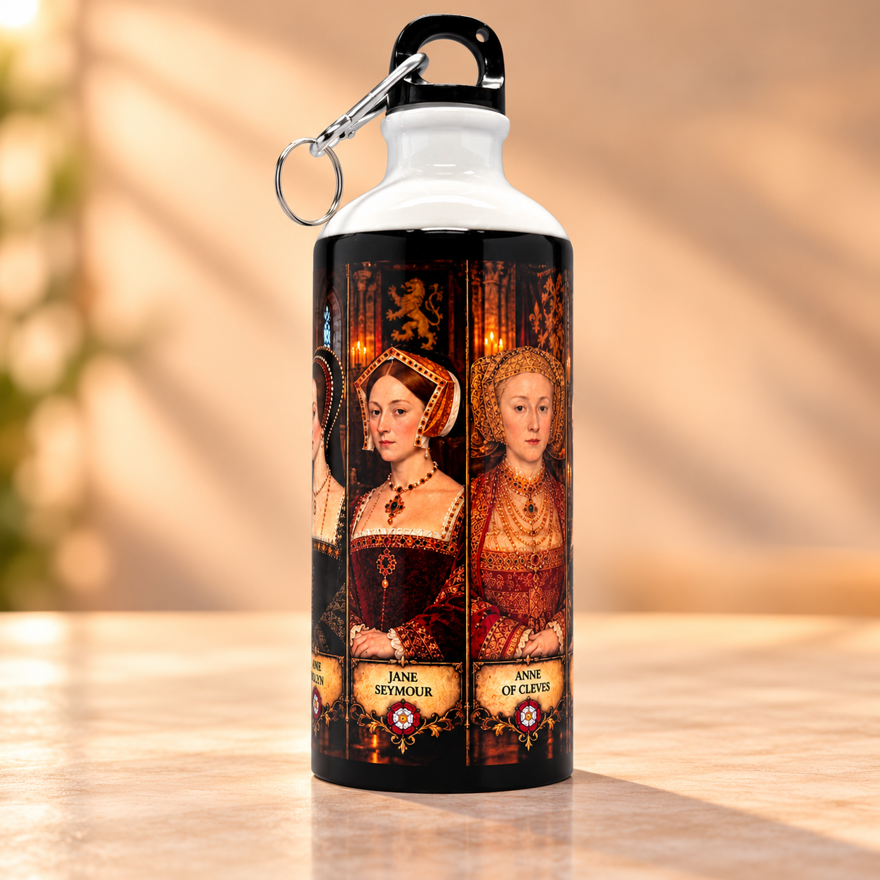Tudor Portraits Insulated Water Bottle.png