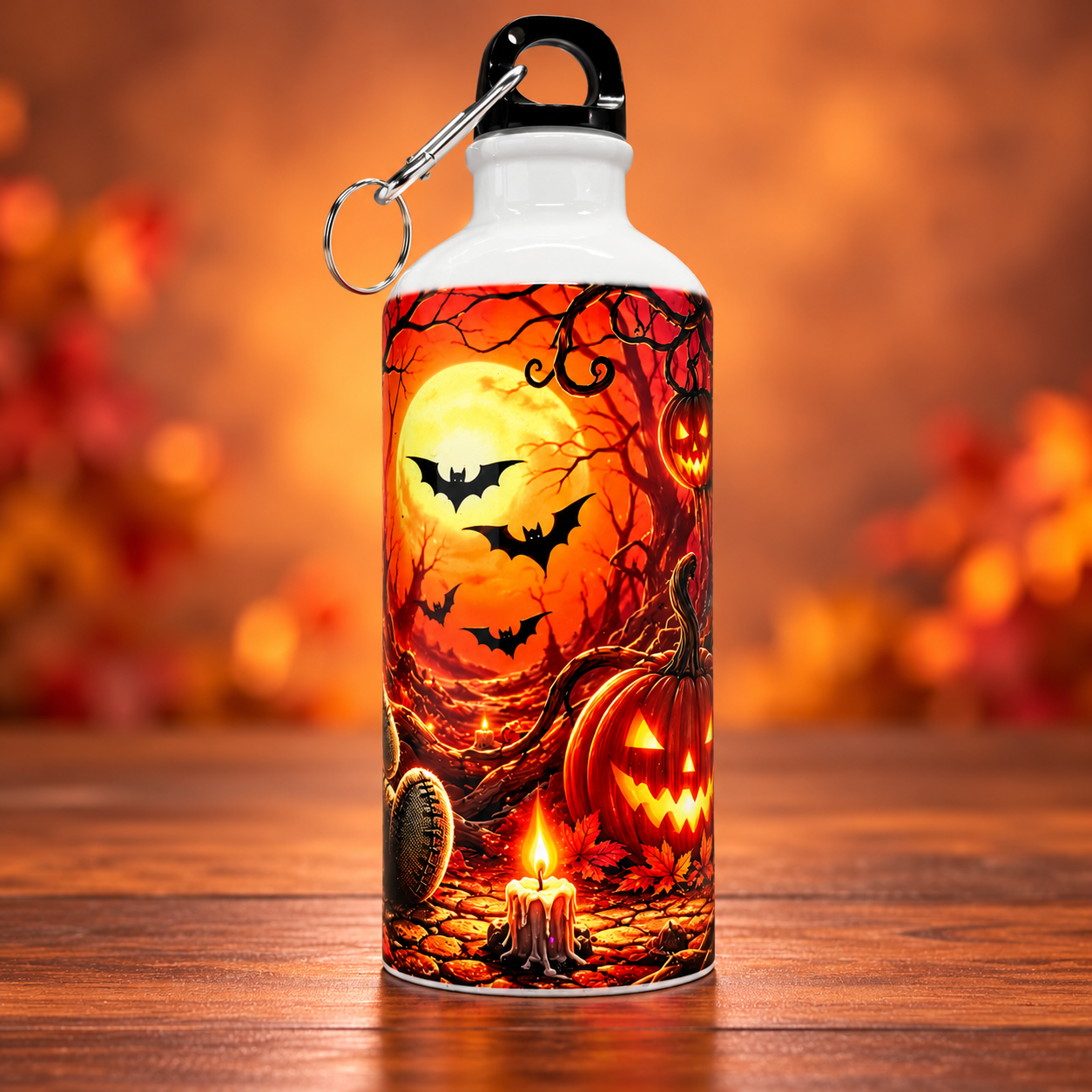 Halloween Moonlit Pumpkin Water Bottle.png