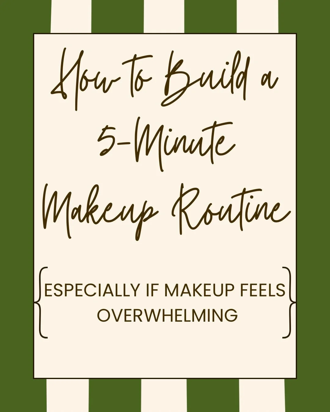 You do not need a 37-step makeup routine to look put together. 🤎

Most women just need:
&bull; makeup colors that actually flatter them
&bull; a few easy products they&rsquo;ll really use
&bull; a routine that works for real life

One of my favorite
