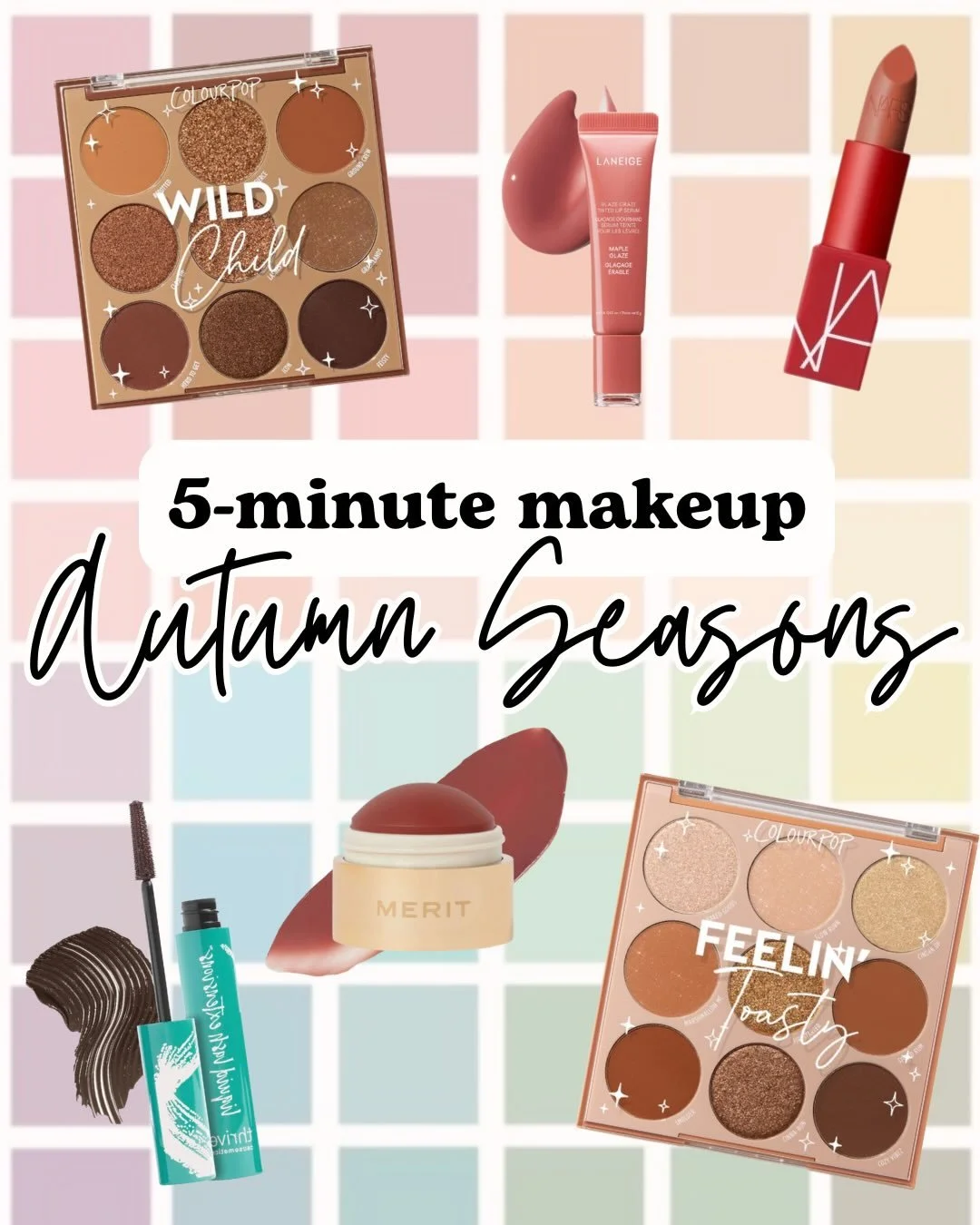 ✨ Building a 5-minute makeup routine gets so much easier when you know your best colors.✨

Here are some of my picks for Autumn Seasons! 

Are you a Soft Autumn, Warm Autumn, or Dark Autumn? 

Comment your season below, and I will send you your seaso