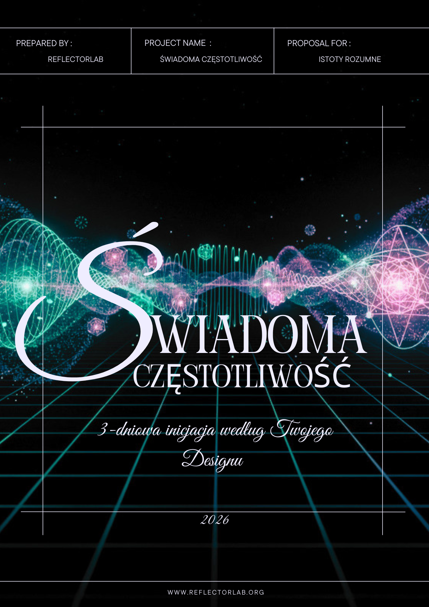 Świadoma Częstotliwość — 3-dniowa inicjacja według Twojego Designu
