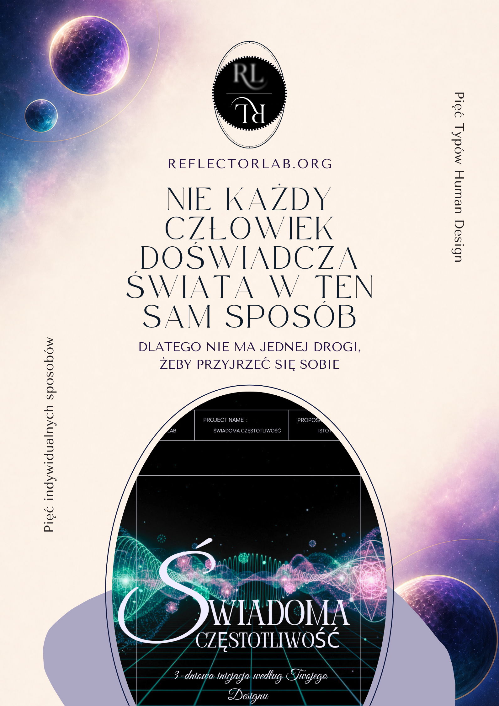 Świadoma Częstotliwość — 3-dniowa inicjacja według Twojego Designu