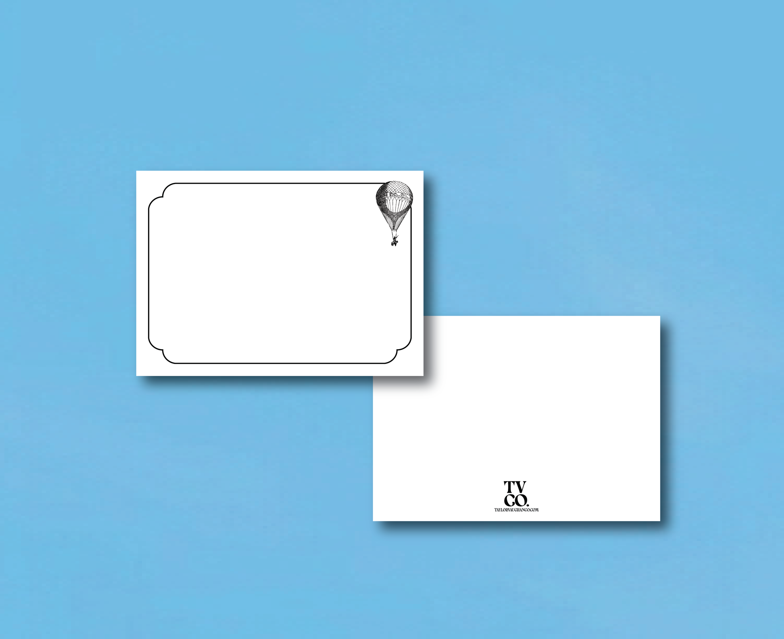 The Vintage Collection: Hot Air Balloon  | Enclosure Cards