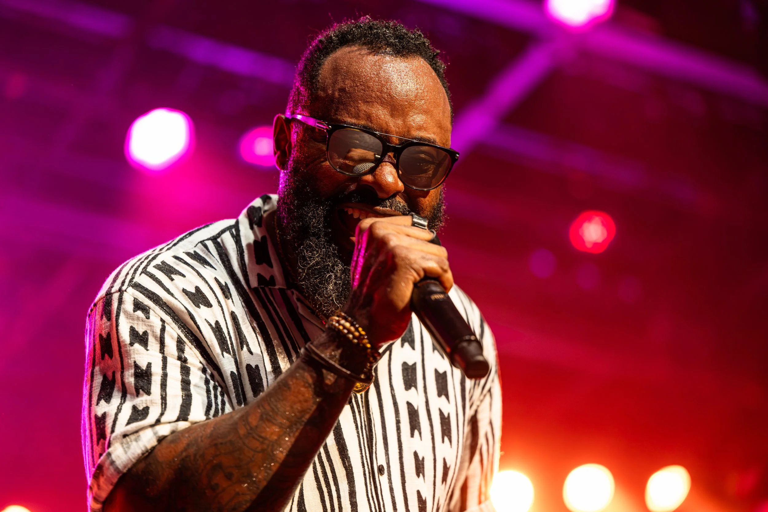 Image of Rik Carey performing with the Baha Men