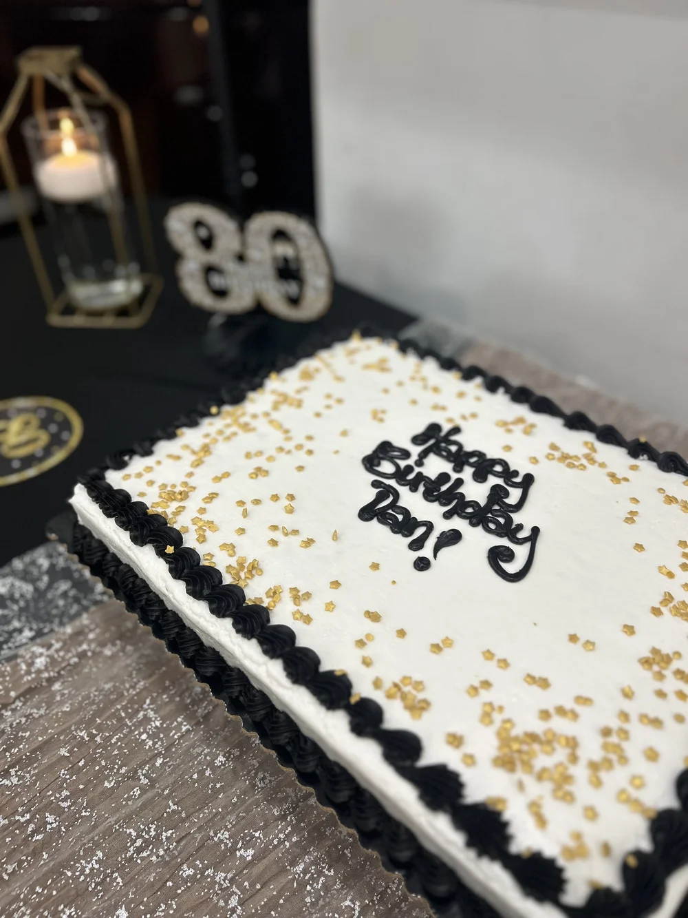 Birthday party styling details