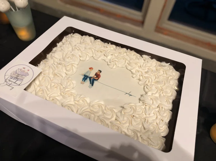 Cake by The Paperback Bakery