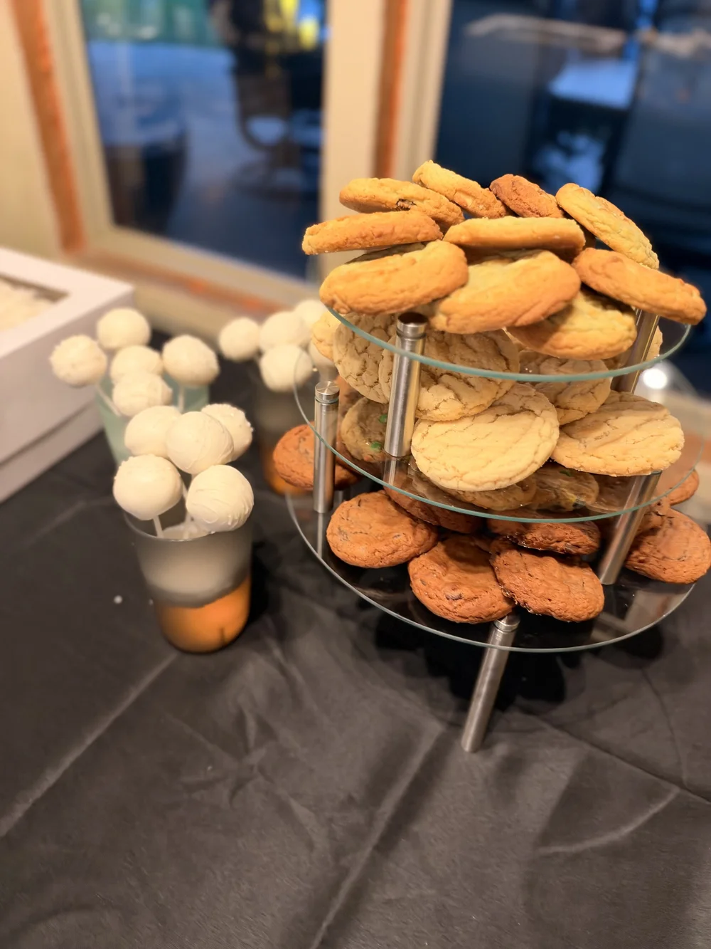 Cookies displayed at the vow renewal