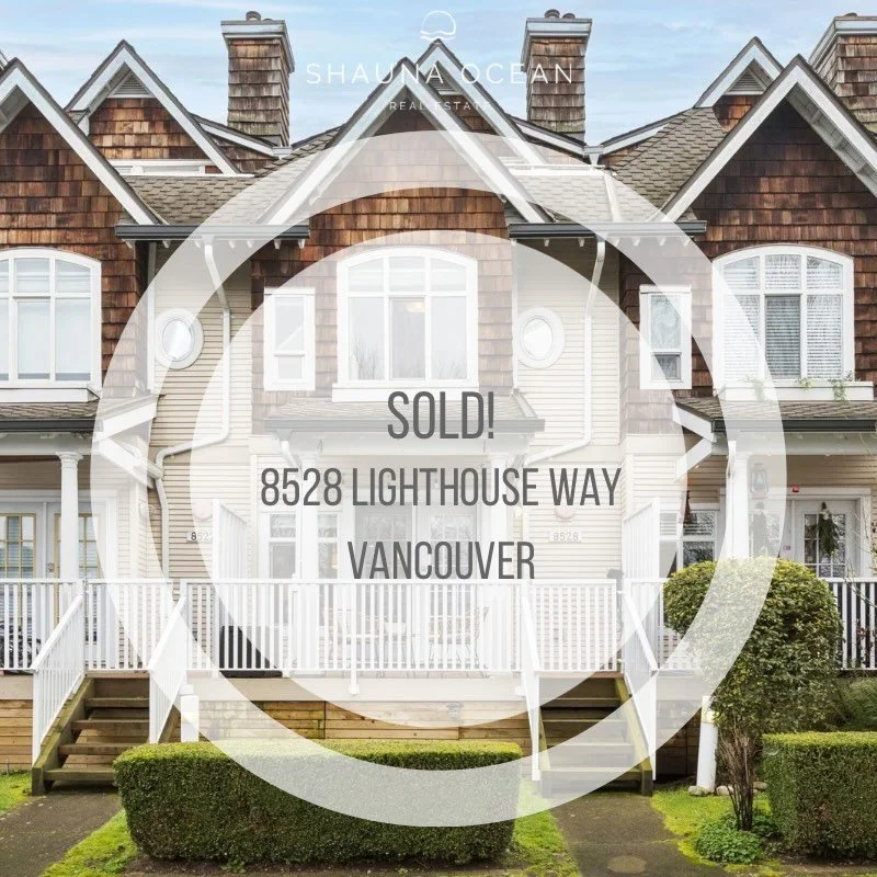 ✨JUST SOLD✨
📍8528 Lighthouse Way, Vancouver 
Congratulations to my clients for the sale of their beautiful townhome by the river. This one is a full circle moment🥹💕. I had the privilege of representing these clients on the purchase of this home to