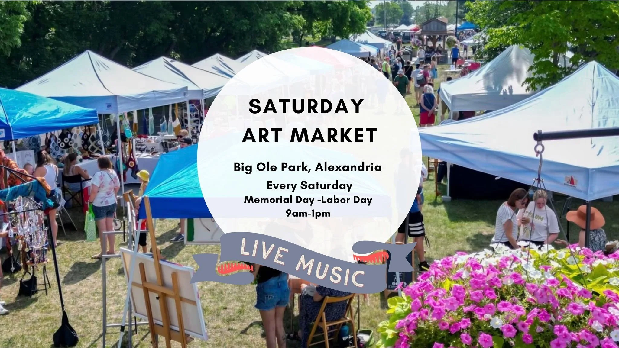Alexandria Saturday Art &amp; Farmers Market
