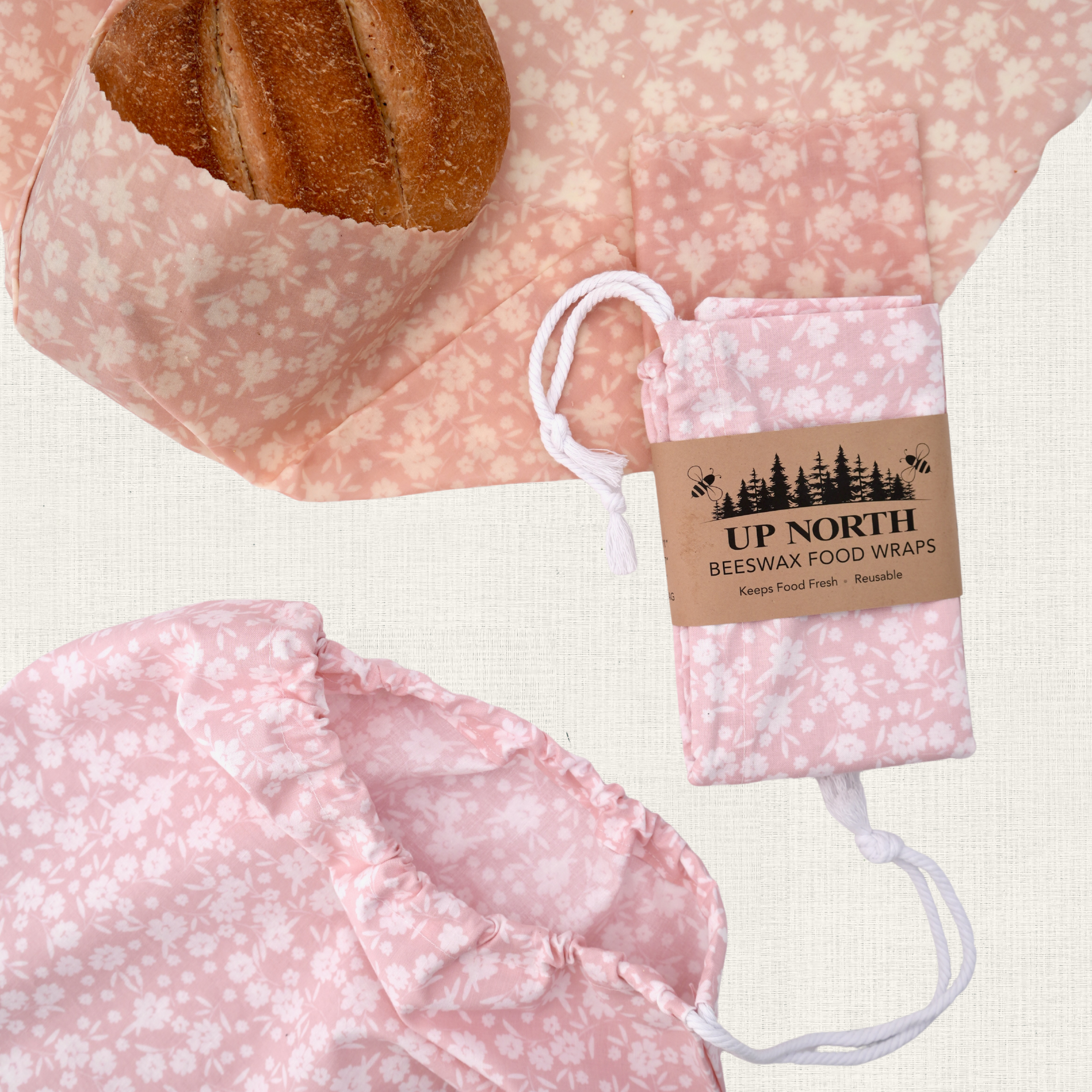 XL + Bread Bag Bundle: Petal Pink