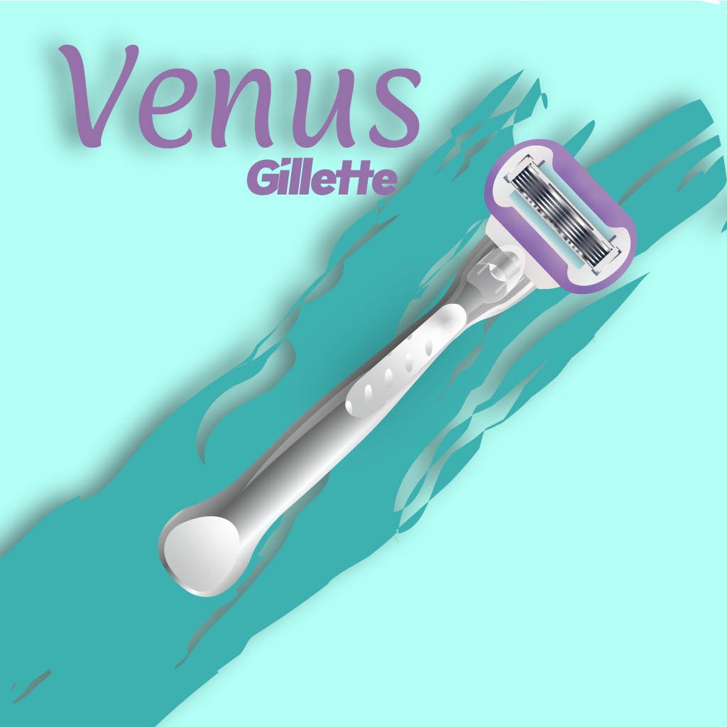 gillette razor graphic