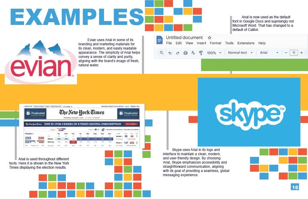 examples layout