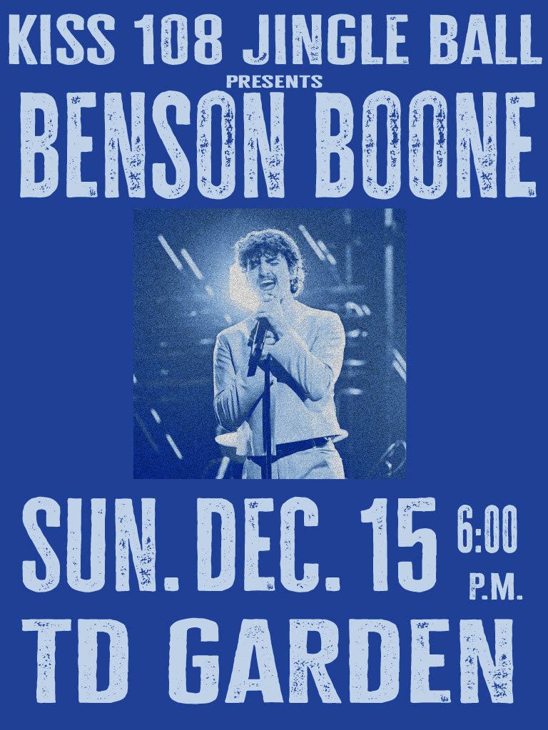 benson boone poster