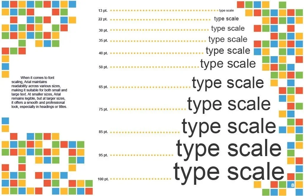 type scale layout