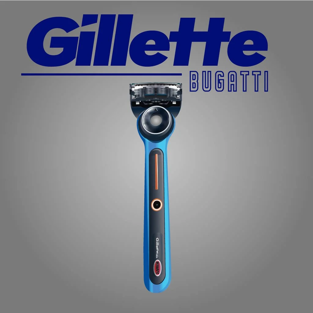 gillette razor graphic