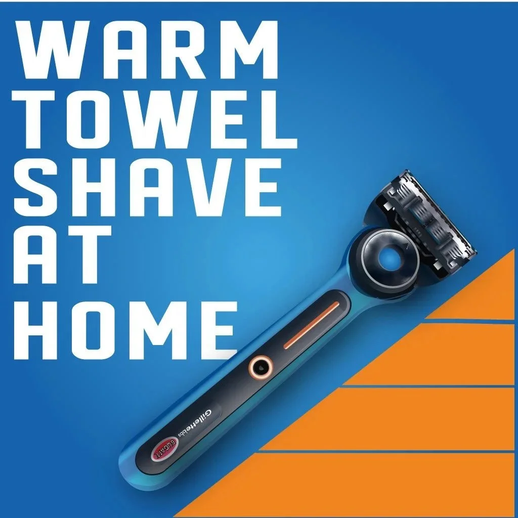 gillette razor graphic