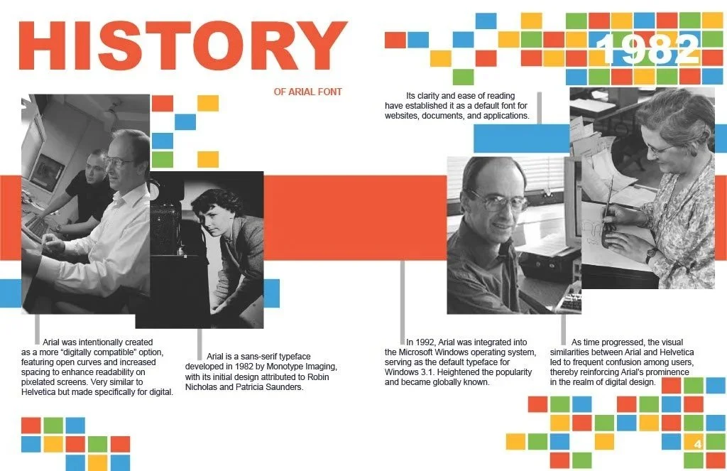 history layout