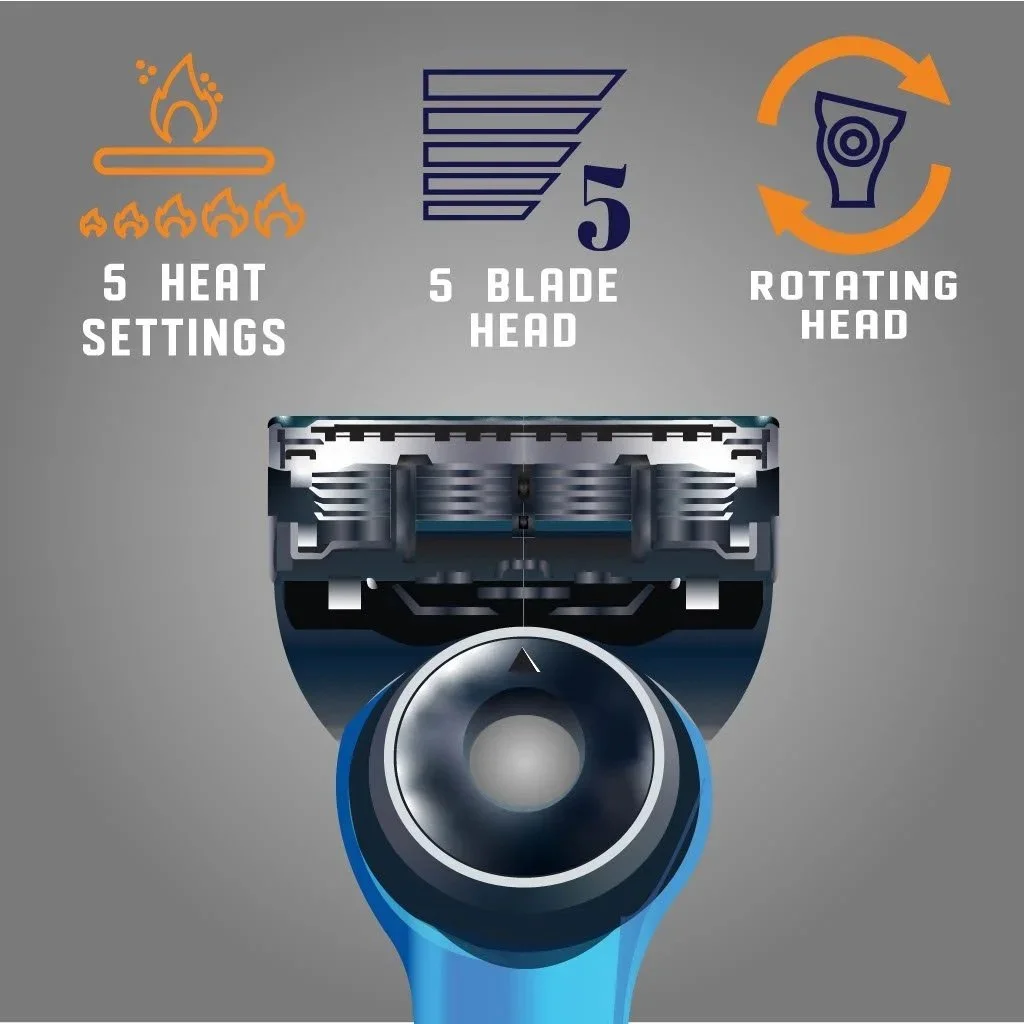 gillette razor graphic