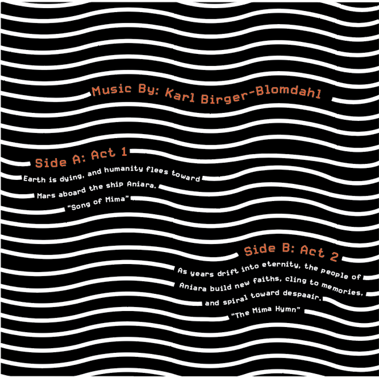 Op Art Album Cover Back